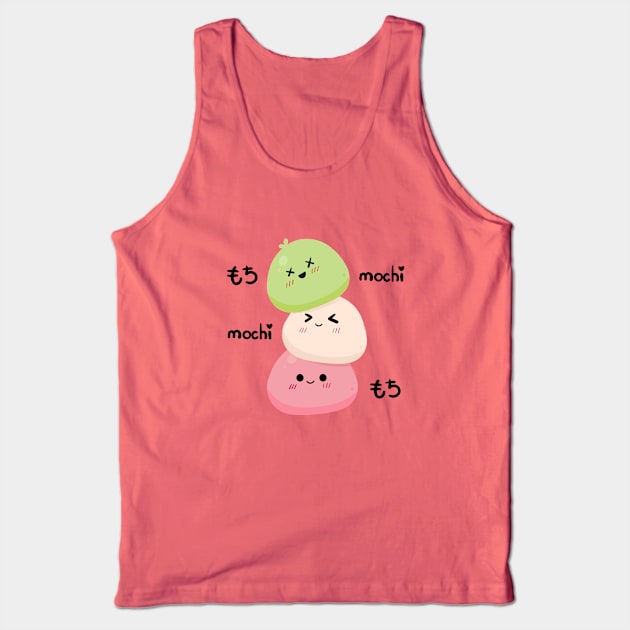 Mochi mochi mochi Tank Top by Eirtae